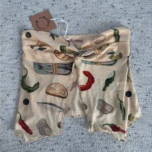 Bailey Rose Picnic Twist Tube Top Butter M